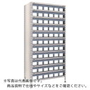 TRUSCO スチールラック 軽量棚 875X450X1800 樹脂引出透明 小X66 ネオグレー ( 63X-812C11 NG(ネオグレー) ) トラスコ中山(株)