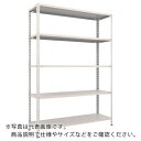 TRUSCO スチールラック 軽量棚 中棚ボルトレス型1500X450X2100 5段 ネオグレー ( L75X-15 NG(ネオグレー) ) トラスコ中山(株)