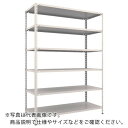 TRUSCO スチールラック 軽量棚 中棚ボルトレス型1500X600X2100 6段 ネオグレー L75W-16 NG(ネオグレー) ( L75W16 ) ト...
