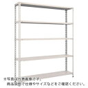 TRUSCO スチールラック 軽量棚開放型 W1500XD300XH1800 5段 ネオグレー ( 65V-15 NG(ネオグレー) ) トラスコ中山(株)