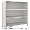 TRUSCO スチールラック 軽量棚背板・側板付 W1500XD600X1500 4段 ネオグレー 55W-24 NG(ネオグレー) ( 55W24 ) トラス...