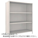 TRUSCO スチールラック 軽量棚背板・側板付 W1500XD600X1800 4段 ネオグレー 65W-24 NG(ネオグレー) ( 65W24 ) トラス...