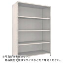 TRUSCO スチールラック 軽量棚背板・側板付 W1500XD600X2100 5段 ネオグレー 75W-25 NG(ネオグレー) ( 75W25 ) トラス...