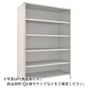 TRUSCO スチールラック 軽量棚背板・側板付 W1500XD600X2100 6段 ネオグレー 75W-26 NG(ネオグレー) ( 75W26 ) トラス...