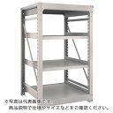 TRUSCO スチールラック M10型重量棚 900X900XH1500 4段 単体 ネオグレー ( M10-5394 NG(ネオグレー) ) トラスコ中山(株...