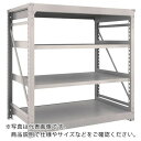 【SALE価格】TRUSCO スチールラック M10型重量棚 1500X900XH1500 4段 単体 ネオグレー ( M10-5594 NG(ネオグレー) )...