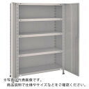 TRUSCO スチールラック 軽量棚両開扉付 875X383XH1200 天地5段 ネオグレー 43V-T25 NG(ネオグレー) ( 43VT25 ) トラス...