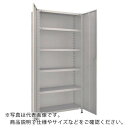 TRUSCO スチールラック 軽量棚両開扉付 875X300XH1800 天地6段 ネオグレー 63V-T26 NG(ネオグレー) ( 63VT26 ) トラス...