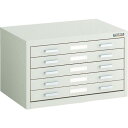 【SALE価格】TRUSCO マップケース スチール A3X5段 541X360XH330 ( A3-1W5 (オールスチール) ) トラスコ中山(株)
