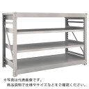 【SALE価格】TRUSCO スチールラック M10型重量棚 1800X760XH1200 4段 単体 ネオグレー ( M10-4674 NG(ネオグレー) )...