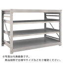 【SALE価格】TRUSCO スチールラック M10型重量棚 1800X900XH1200 4段 単体 ネオグレー ( M10-4694 NG(ネオグレー) )...