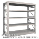 【SALE価格】TRUSCO スチール製重量ボルト式棚 M10型 W1800×D760×H1815 5段 単体 ネオグレー ( M10-6675 NG(ネオグレ...