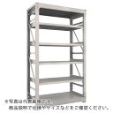 【SALE価格】TRUSCO スチール製重量ボルト式棚 M10型 W1200×D620×H2115 6段 単体 ネオグレー ( M10-7466 NG(ネオグレ...