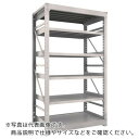 【SALE価格】TRUSCO スチール製重量ボルト式棚 M10型 W1200×D760×H2115 6段 単体 ネオグレー ( M10-7476 NG(ネオグレ...
