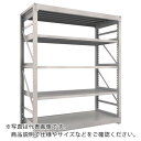 【SALE価格】TRUSCO スチールラック M10型重量棚 1800X760XH2100 5段 単体 ネオグレー ( M10-7675 NG(ネオグレー) )...