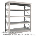 【SALE価格】TRUSCO スチール製重量ボルト式棚 M10型 W1500×D760×H1815 5段 単体 ネオグレー ( M10-6575 NG(ネオグレ...