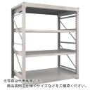 【SALE価格】TRUSCO スチールラック M10型重量棚 1500X900XH1800 4段 単体 ネオグレー ( M10-6594 NG(ネオグレー) )...