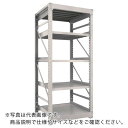 【SALE価格】TRUSCO スチールラック M10型重量棚 900X900XH2100 5段 単体 ネオグレー ( M10-7395 NG(ネオグレー) ) ...