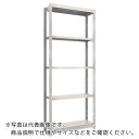 TRUSCO スチールラック M1.5型軽中量棚 860X295XH2100 5段単体 ネオグレー ( M1.5-7335 NG(ネオグレー) ) トラスコ中山(株)