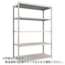 TRUSCO スチールラック M1.5型軽中量棚 1460X595XH2100 5段単体 ネオグレー ( M1.5-7565 NG(ネオグレー) ) トラスコ中山(株)