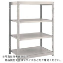 TRUSCO スチールラック M1.5型軽中量棚 860×595×H1200 4段単体 ネオグレー ( M1.5-4364 NG(ネオグレー) ) トラスコ中山(株)