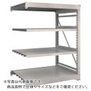 TRUSCO スチールラック M10型重量棚 1200X900XH1500 4段 連結 ネオグレー ( M10-5494B NG(ネオグレー) ) トラスコ中山...