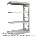 TRUSCO スチールラック M10型重量棚 1200X620XH1800 4段 連結 ネオグレー ( M10-6464B NG(ネオグレー) ) トラスコ中山...