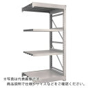TRUSCO スチールラック M10型重量棚 900X760XH1800 4段 連結 ネオグレー ( M10-6374B NG(ネオグレー) ) トラスコ中山(...