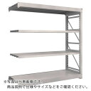 TRUSCO スチールラック M10型重量棚 1800X620XH1800 4段 連結 ネオグレー ( M10-6664B NG(ネオグレー) ) トラスコ中山...