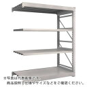 TRUSCO スチールラック M10型重量棚 1500X760XH1800 4段 連結 ネオグレー ( M10-6574B NG(ネオグレー) ) トラスコ中山...