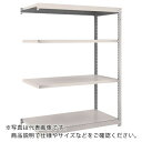 TRUSCO スチールラック M1.5型軽中量棚 1160×595×H1500 4段連結 ネオグレー ( M1.5-5464B NG(ネオグレー) ) トラスコ...