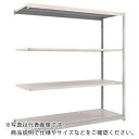 TRUSCO スチールラック M1.5型軽中量棚 1760×595×H1800 4段連結 ネオグレー ( M1.5-6664B NG(ネオグレー) ) トラスコ中山(株)