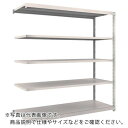 TRUSCO スチールラック M1.5型軽中量棚 1760×595×H1800 5段連結 ネオグレー M1.5-6665B NG(ネオグレー) ( M1.566...