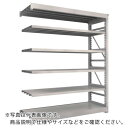 【SALE価格】TRUSCO スチール製重量ボルト式棚 M10型 W1800×D620×H2115 6段 連結 ネオグレー ( M10-7666B NG(ネオグ...