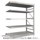 【SALE価格】TRUSCO スチールラック M10型重量棚 1800X900XH2100 5段 連結 ネオグレー ( M10-7695B NG(ネオグレー) ...