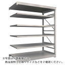 【SALE価格】TRUSCO スチール製重量ボルト式棚 M10型 W1800×D900×H2115 6段 連結 ネオグレー ( M10-7696B NG(ネオグ...