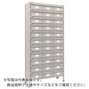 TRUSCO スチールラック 軽量棚 875X300X1800 スチール引出 大X33 ネオグレー ( 63V-812B11 NG(ネオグレー) ) トラスコ中...