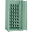 【SALE価格】TRUSCO ツーリング保管庫 ホルダ40個 スチール戸 ロック付 BT50 ( VTL-1500D BT50 ) トラスコ中山(株)