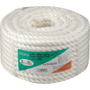 TRUSCO ビニロンロープ 3つ打 線径12mmX長さ30m ( R-1230 ) トラスコ中山(株)(4)