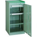 TRUSCO スライド工具キャビネット 501X551 コボレ止め天板付 ( DX-11 ) トラスコ中山(株)