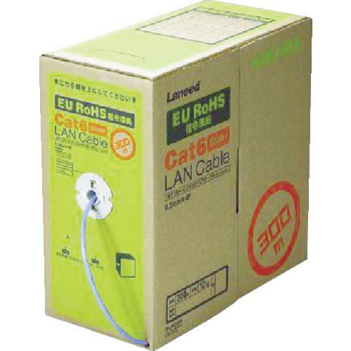 【SALE価格】ELECOM EURoHS指令準拠LANケーブル300m/リール巻ブルー ( LD-CT6/BU300/RS ) エレコム(株)