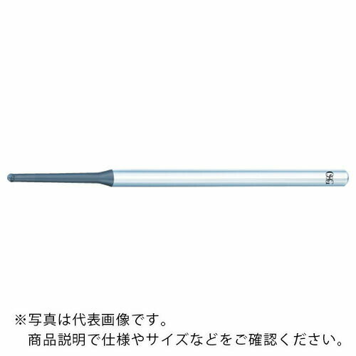 OSG WXLコート2刃ペンシルネックボールエンド形 ボール半径0.5mm 刃長0.63mm 首下長35mm 3170140 ( WXL-PC-EBD-R0.5...