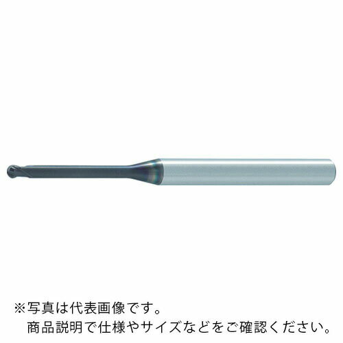 三菱 2枚刃エムエスプラスロングネック 超硬ボールエンドミル5mm ( MP2XLBR0250N250 ) 三菱マテリアル(株)