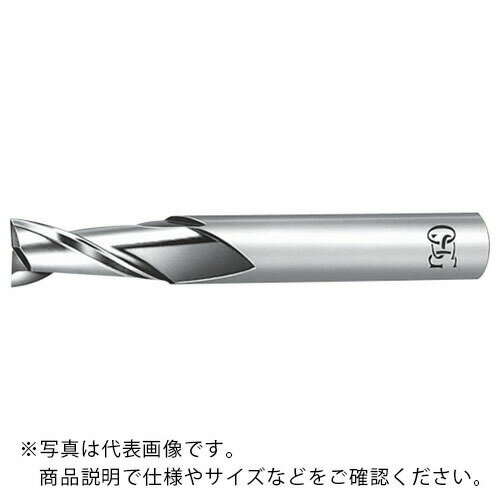 OSG 超硬スクエアエンドミル 2刃ショート 銅・アルミ合金用 刃径6.5mm シャンク径8mm 8502065 ( CA-RG-EDS-6.5(8502065...