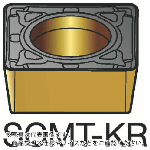 サンドビック コロターン107 旋削用ポジチップ(120) 3210 ( SCMT 12 04 12-KR 3210 (120) ) 【10個セッ..