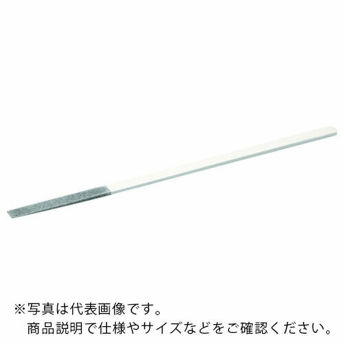 特長：厳選された上質のダイヤモンド砥粒を電着させたダイヤモンドヤスリです。耐摩耗性に優れ形状変化がなく、精密加工に適しています。仕様：粒度(#)：140形状：平テーパー全長(mm)：175刃長(mm)：50柄の形状：丸幅(mm)：4.2厚さ(mm)：1.9±0.3適合素材：セラミックス、ガラス、工具鋼、合金鋼、超硬合金、サーメット、一般鋼、ステンレス、アルミニウム、銅　●代表画像について 商品によっては、代表画像を使用している場合がございます。 商品のカラー、サイズなどが異なる商品をイメージ画像として 使用させて頂いている場合がございます。 必ず、商品の品番と仕様をご確認のうえ、ご注文お願いいたいます。 　●北海道・沖縄・離島・一部地域の送料について 別途追加で送料がかかる場合がございます。 送料がかかる場合は、メールにて送料をご連絡させて頂き、 お客様にご了承頂いてからの手配となります。 　●お買上げ明細書の廃止について 当店では、個人情報保護と環境保護の観点から同封を廃止しております。 お買上げ明細書が必要な場合は、備考欄に「お買上げ明細必要」と 記載お願いいたします。 当店からの出荷の場合は、同封にて発送させて頂きます。 （※メーカー直送の場合は、PDFデータをメールさせて頂きます。） 　注意事項 ※商品名に【2個セット】等、数量の明記がない場合は1個での販売となります。