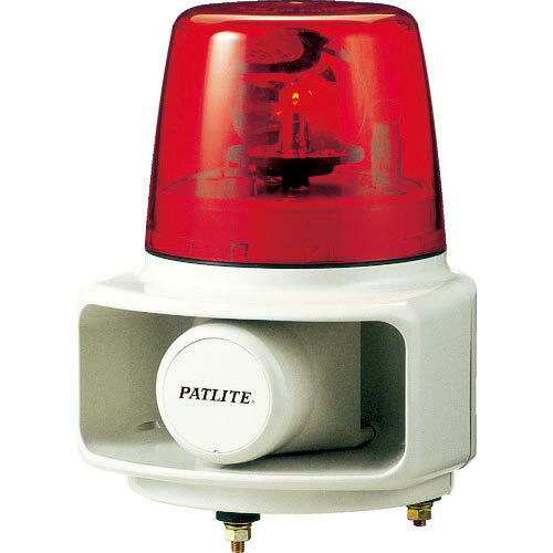 PATLITE ラッパッパホーンスピーカー一体型 色:赤 ( RT-100A-R 63034 ) (株)パトライト