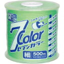 たくみ 7COLOR 細 グリーン 500M ( 4809 ) (株)たくみ