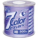 たくみ 7COLOR 細 パープル 500M ( 4818 ) (株)たくみ