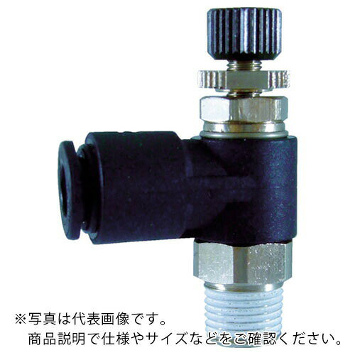 チヨダ ( 千代田通商 ) ファイブスピードコントローラαメーターイン10mm・R3/8 ( F10R-03SC-I )